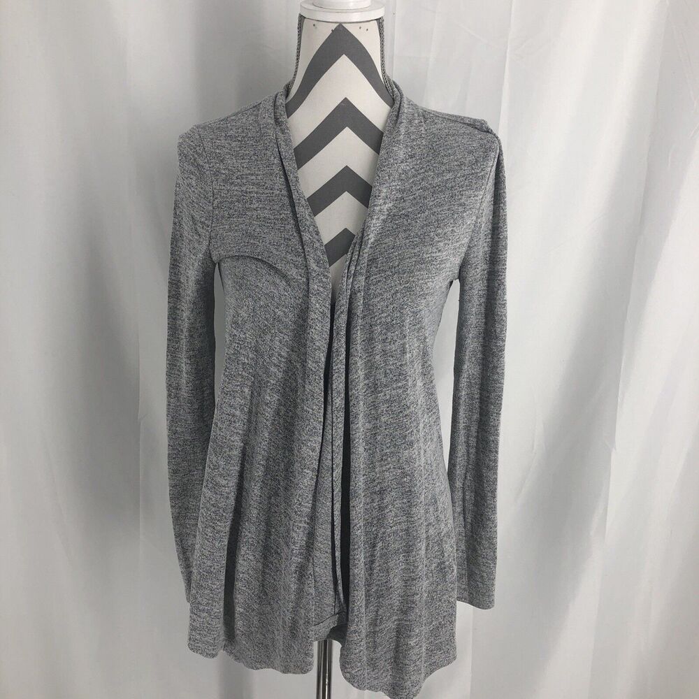 Gray Open Front Sweater cardigan Apt9 women’s XS